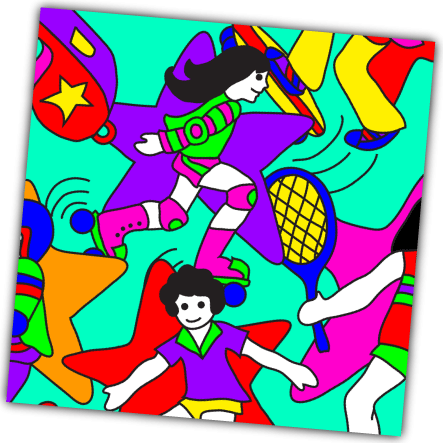 children florescent