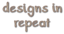 designs in repeat text
